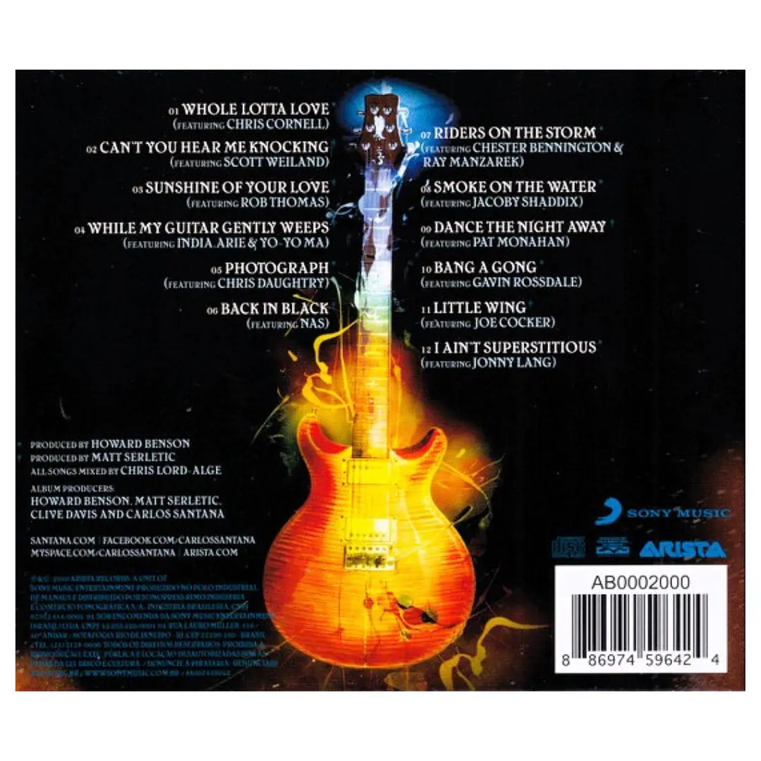SANTANA - GUITAR HEAVEN: THE GREATEST GUITAR CLASSICS OF ALL TIME / CD 2