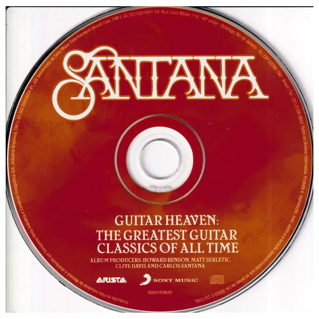 SANTANA - GUITAR HEAVEN: THE GREATEST GUITAR CLASSICS OF ALL TIME / CD 3