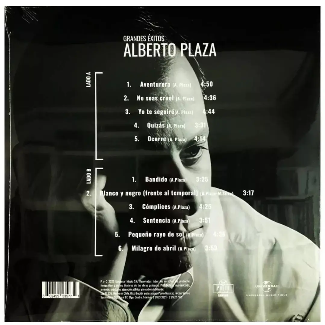 ALBERTO PLAZA - GRANDES EXITOS / VINILO USADO 2