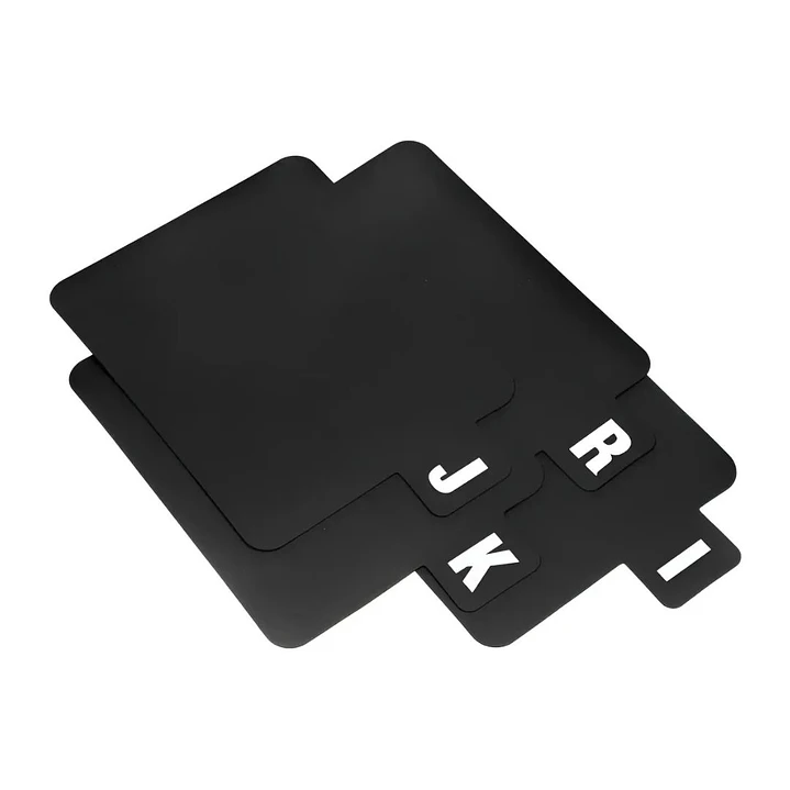 SEPARADORES ALFABETICOS PARA CD PLASTICOS A-Z (26 PIEZAS)  4