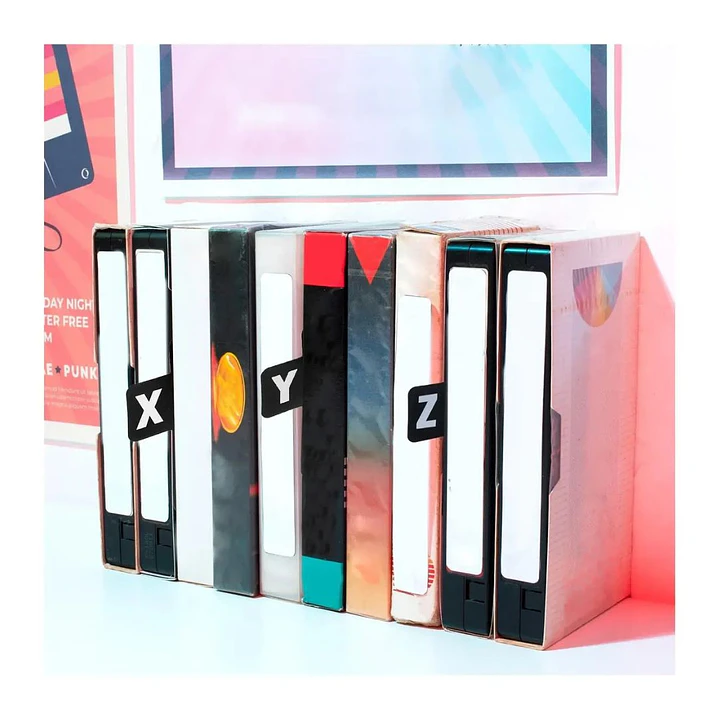 SEPARADORES ALFABETICOS PARA CD PLASTICOS A-Z (26 PIEZAS)  8