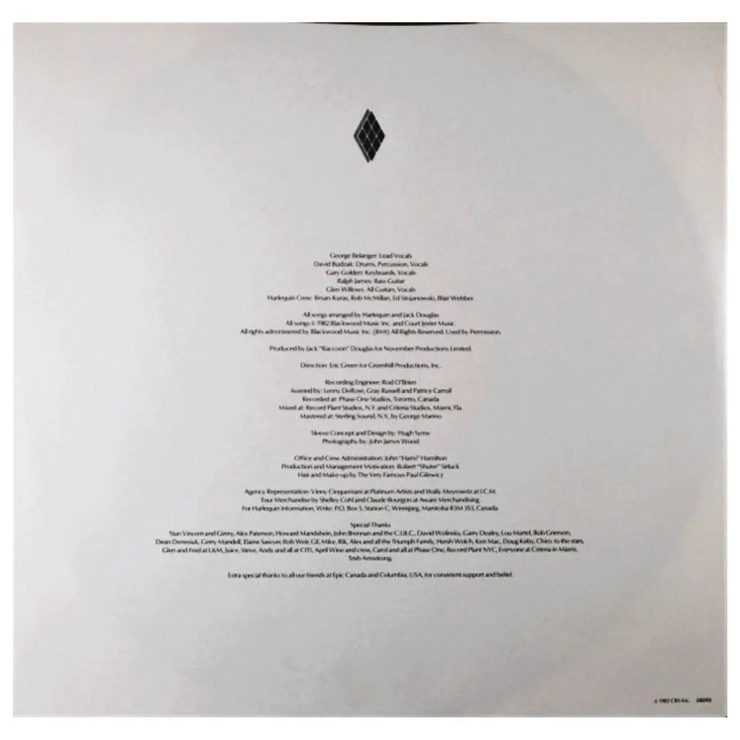 HARLEQUIN - ONE FALSE MOVE / VINILO USADO 3
