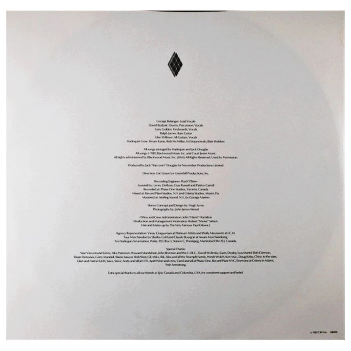 HARLEQUIN - ONE FALSE MOVE / VINILO USADO 3