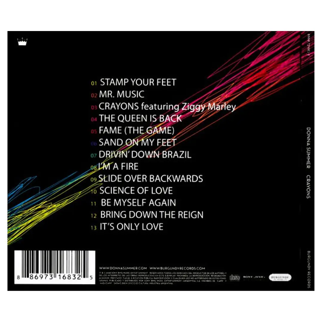 DONNA SUMMER - CRAYONS (DIGIPACK) / CD USADO 2