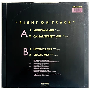 BREAKFAST CLUB - RIGHT ON TRACK / 12