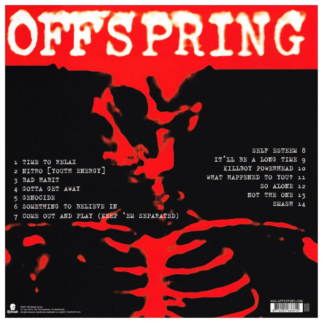 THE OFFSPRING - SMASH / VINILO 2