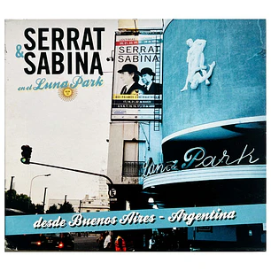 SERRAT Y SABINA - EN EL LUNA PARK (CD+DVD) (DIGIPACK) / CD USADO