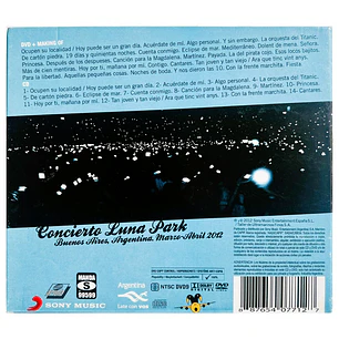 SERRAT Y SABINA - EN EL LUNA PARK (CD+DVD) (DIGIPACK) / CD USADO
