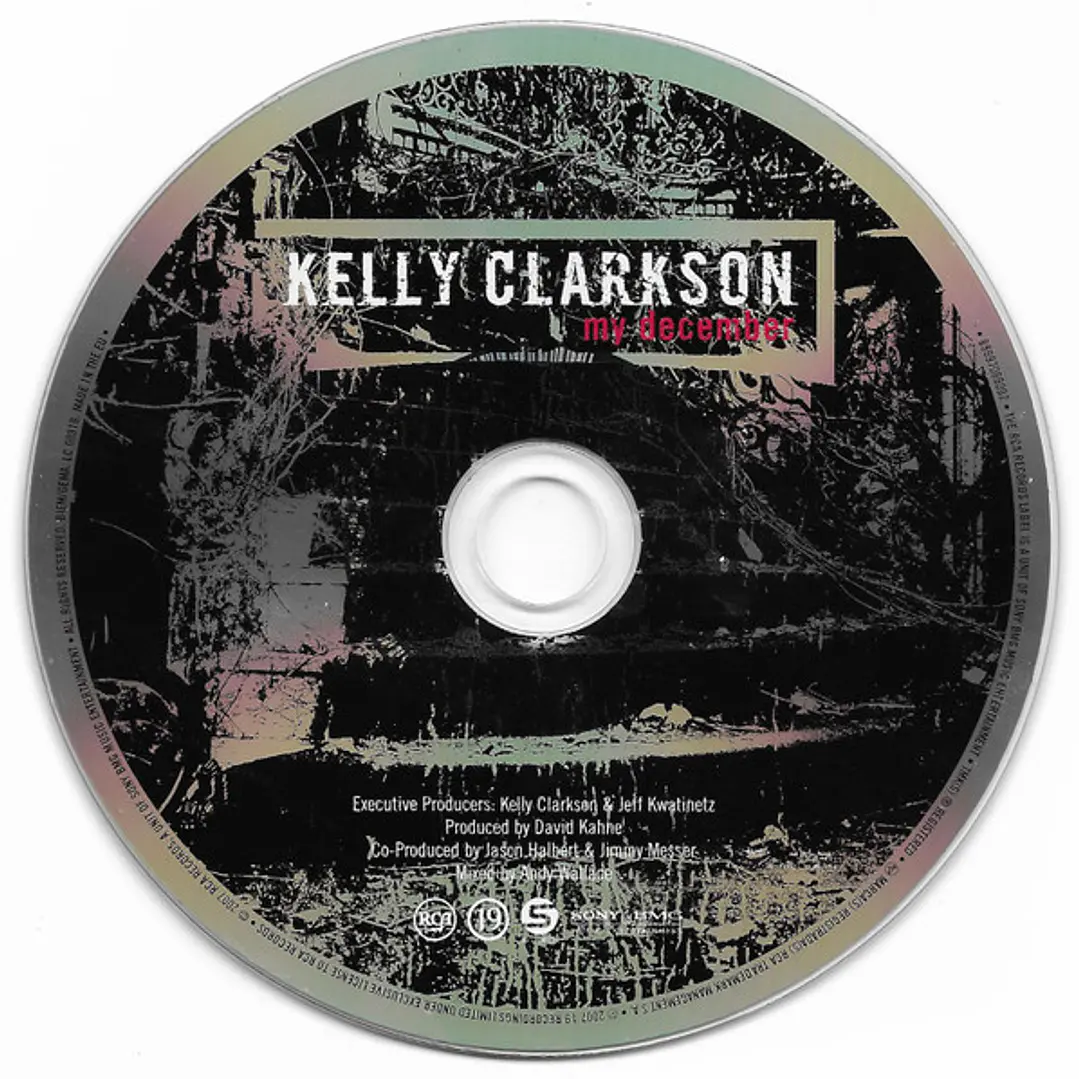 KELLY CLARKSON - MY DECEMBER / CD USADO 3