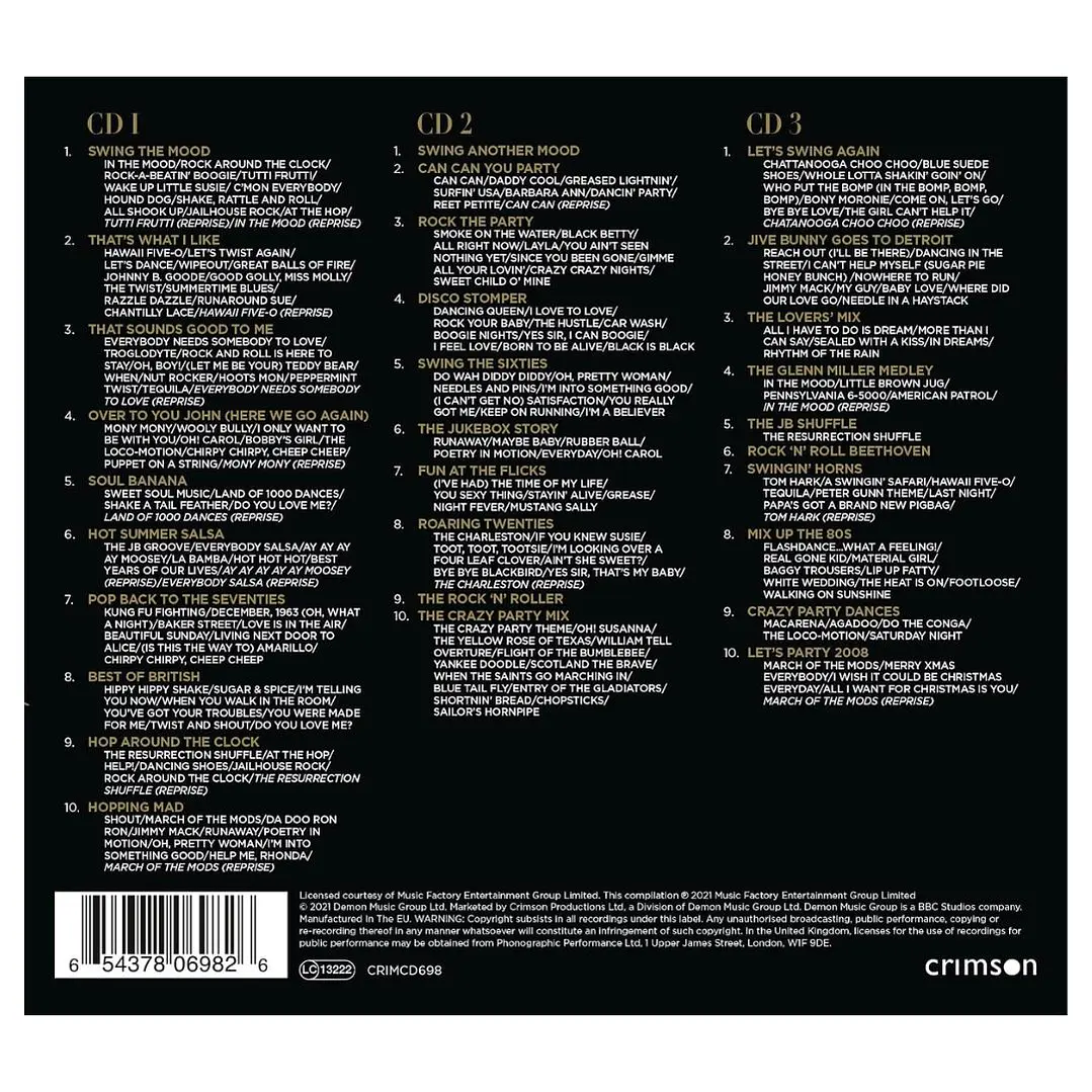 JIVE BUNNY AND THE MASTERMIXERS - GOLD (3CD) / CD 2