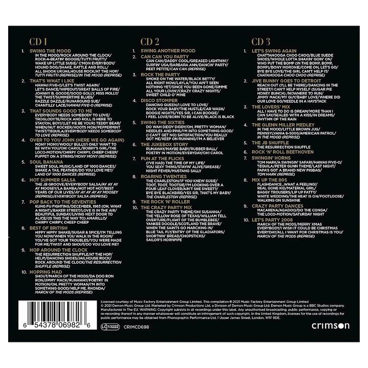JIVE BUNNY AND THE MASTERMIXERS - GOLD (3CD) / CD 2