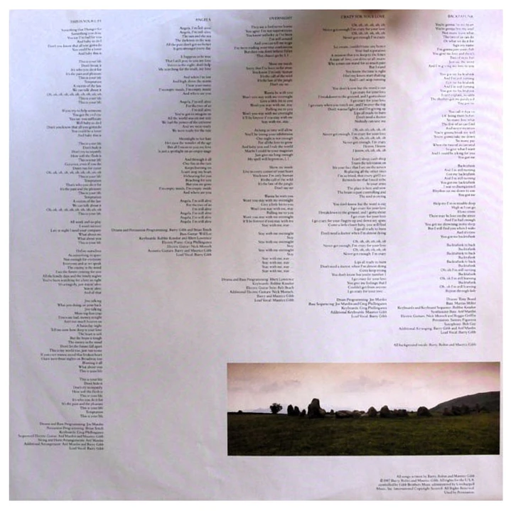 BEE GEES - E·S·P / VINILO USADO 3