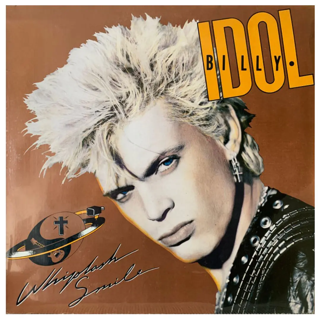 BILLY IDOL - WHIPLASH SMILE / VINILO USADO  1
