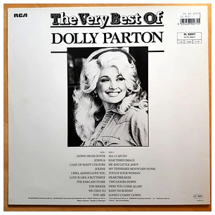 DOLLY PARTON - THE VERY BEST OF / VINILO USADO