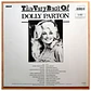 DOLLY PARTON - THE VERY BEST OF / VINILO USADO - Miniatura 2