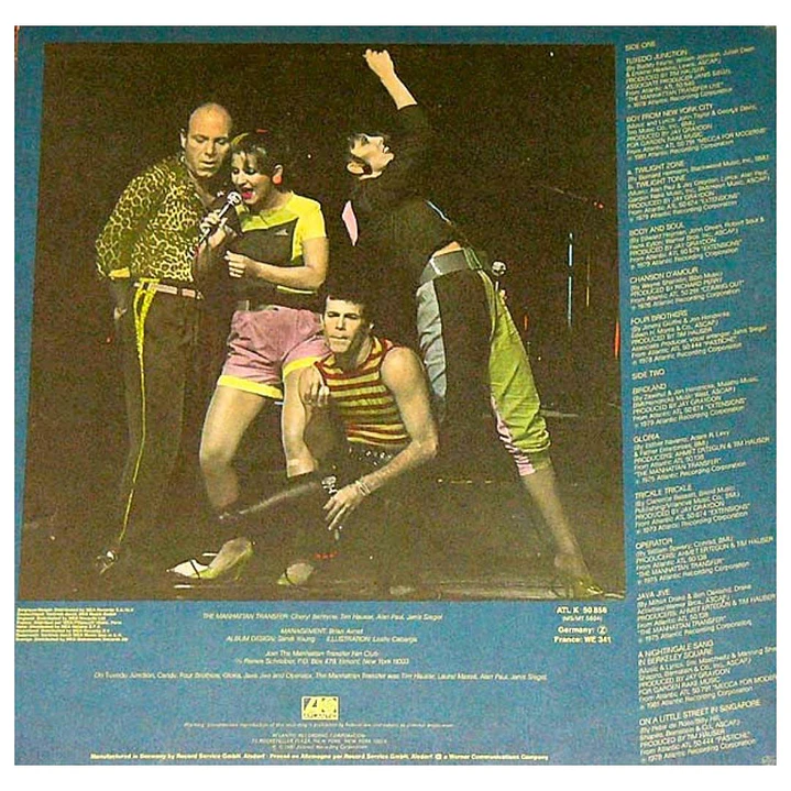 MANHATTAN TRANSFER - THE BEST OF / VINILO USADO 2