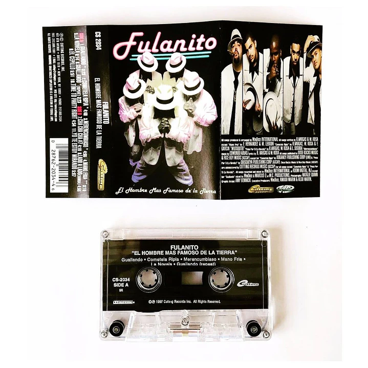 FULANITO - EL HOMBRE MAS FAMOSO DE LA TIERRA / CASSETTE USADO 3