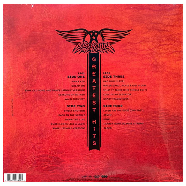 AEROSMITH - GREATEST HITS (2LP) / VINILO 2