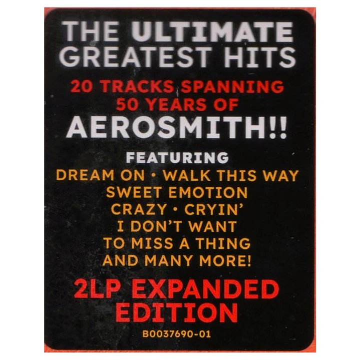 AEROSMITH - GREATEST HITS (2LP) / VINILO 4