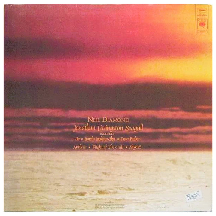 NEIL DIAMOND - JONATHAN LIVINGSTON SEAGULL (SOUNDTRACK) / VINILO USADO 2