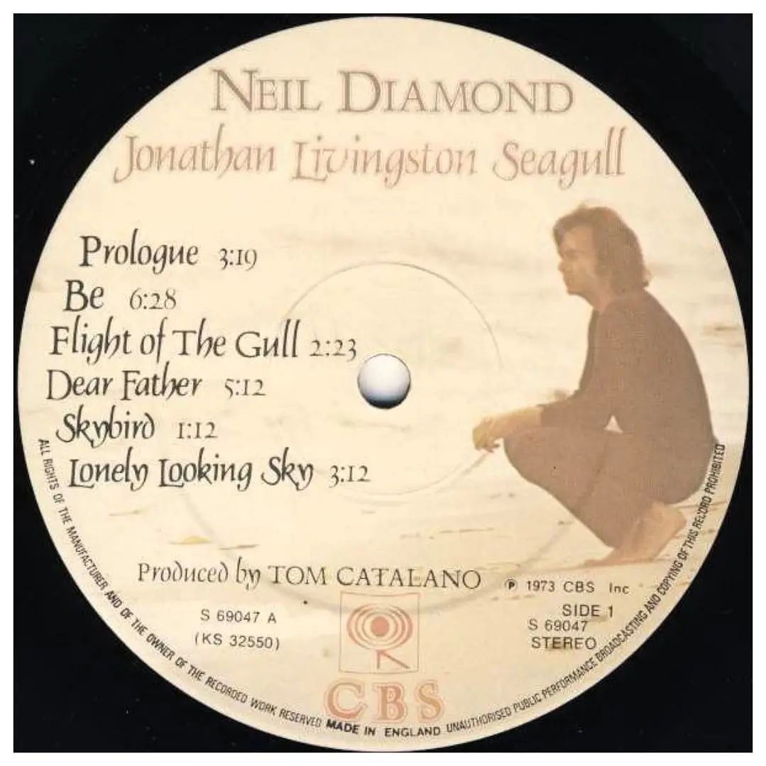 NEIL DIAMOND - JONATHAN LIVINGSTON SEAGULL (SOUNDTRACK) / VINILO USADO 6