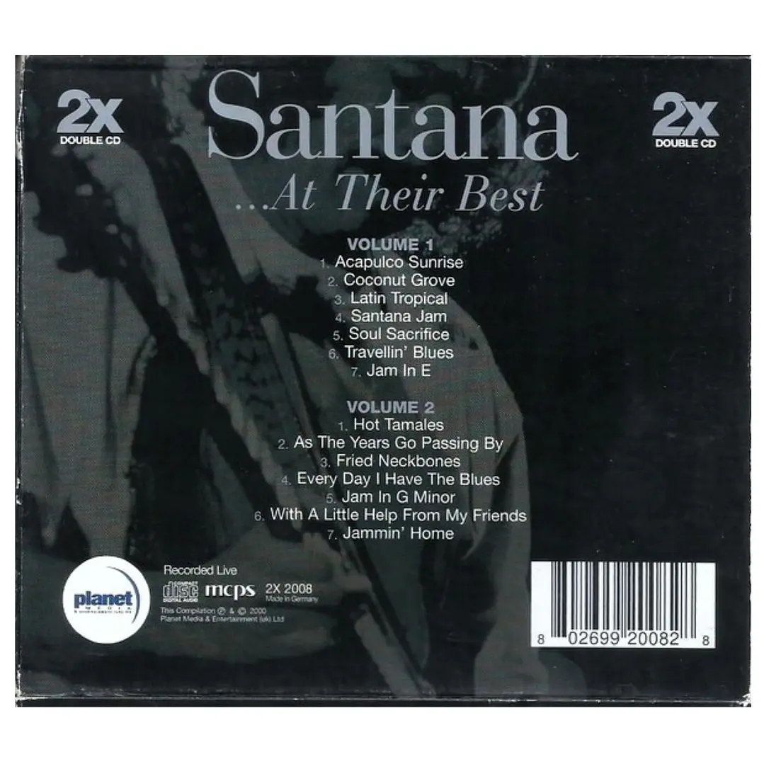 SANTANA - AT THEIR BEST (2CD) (GERMANY) / CD USADO 2