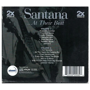 SANTANA - AT THEIR BEST (2CD) (GERMANY) / CD USADO