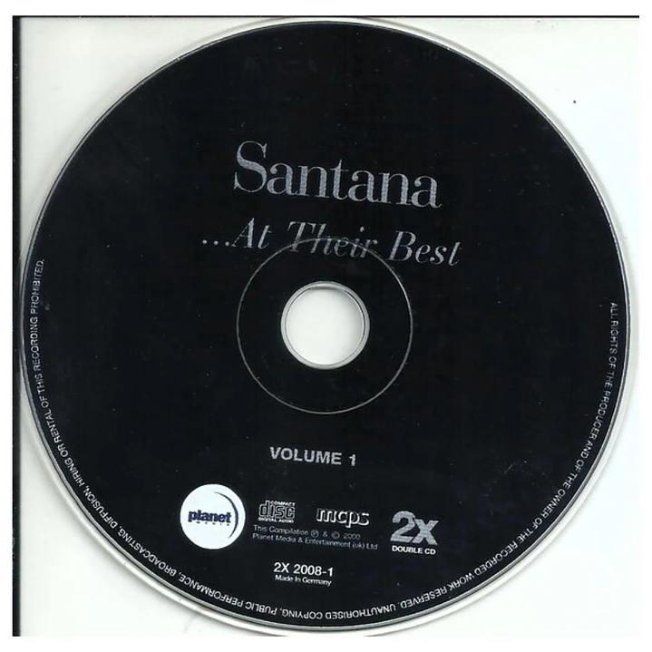 SANTANA - AT THEIR BEST (2CD) (GERMANY) / CD USADO 3