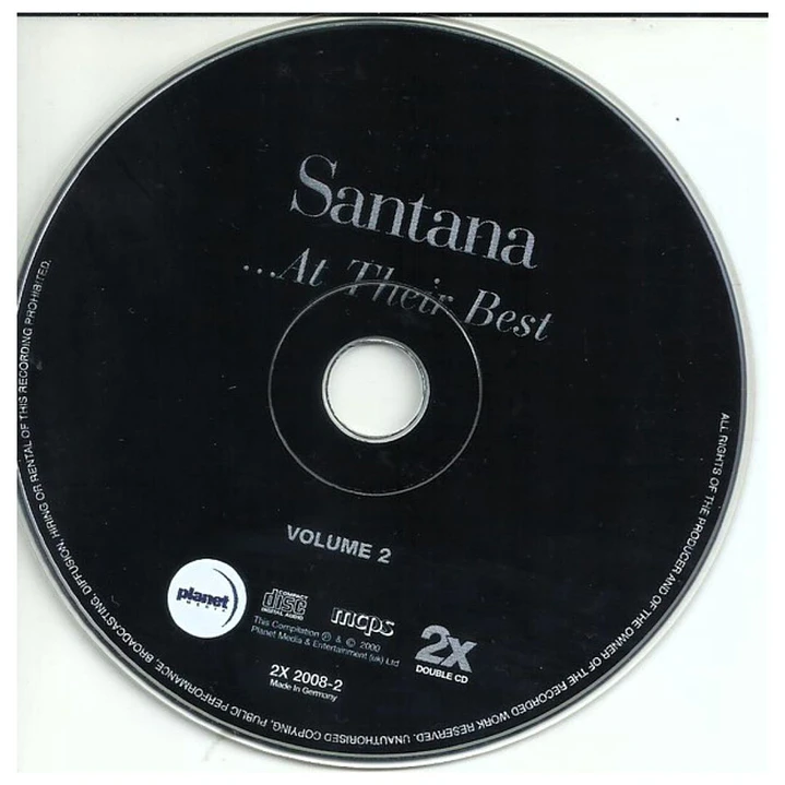 SANTANA - AT THEIR BEST (2CD) (GERMANY) / CD USADO 4