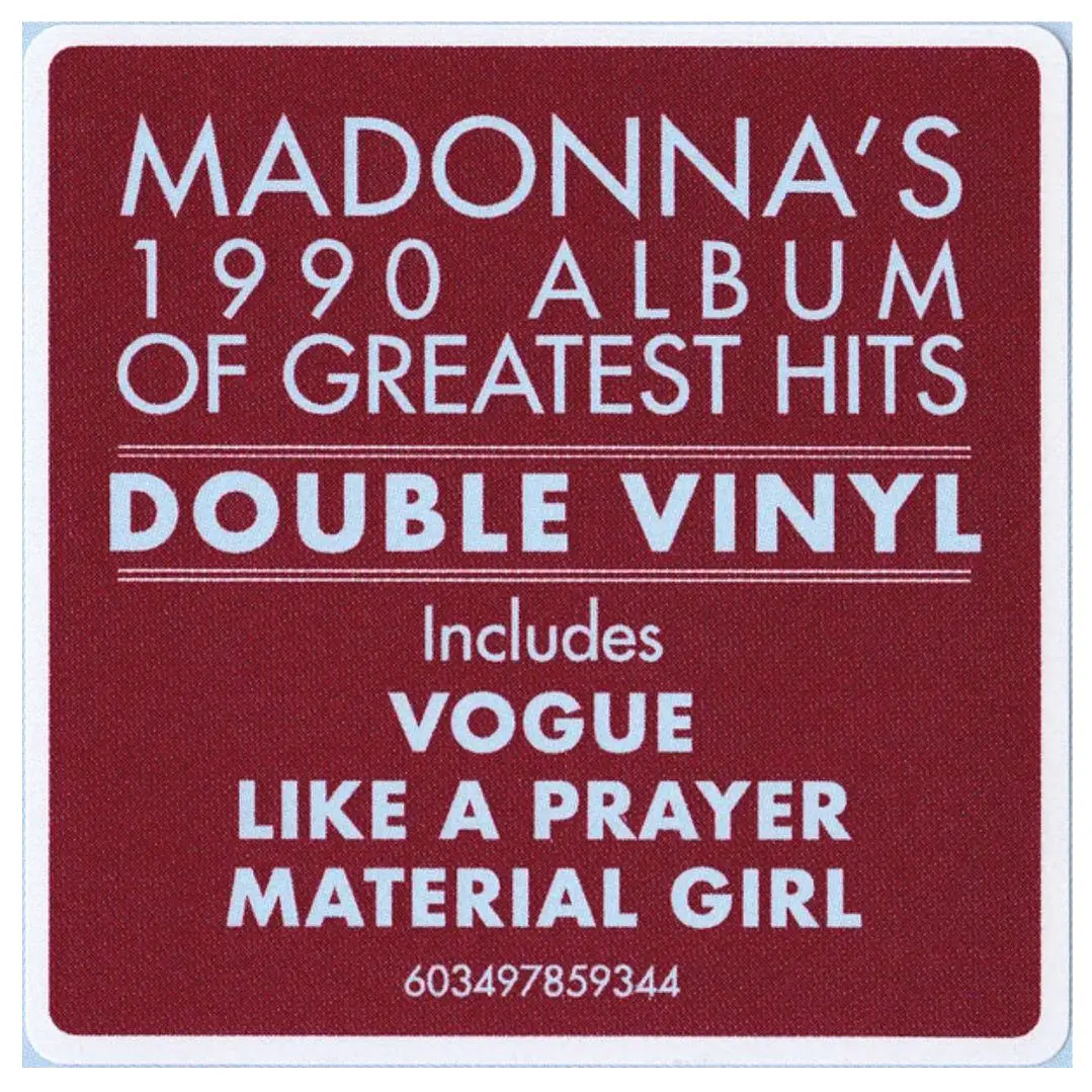 MADONNA - THE IMMACULATE COLLECTION (2LP) / VINILO 5