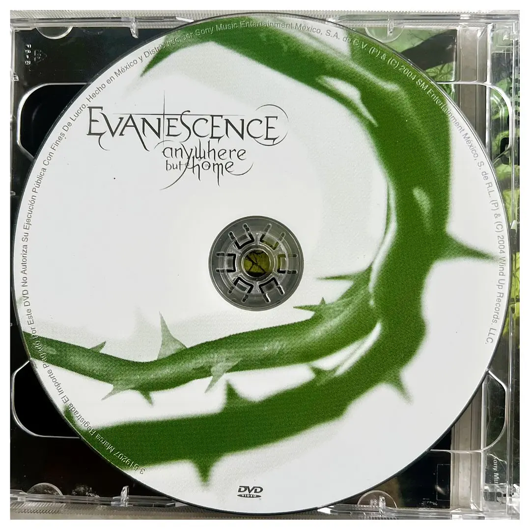 EVANESCENCE - ANYWHERE BUT HOME (CD+DVD) / CD USADO 4