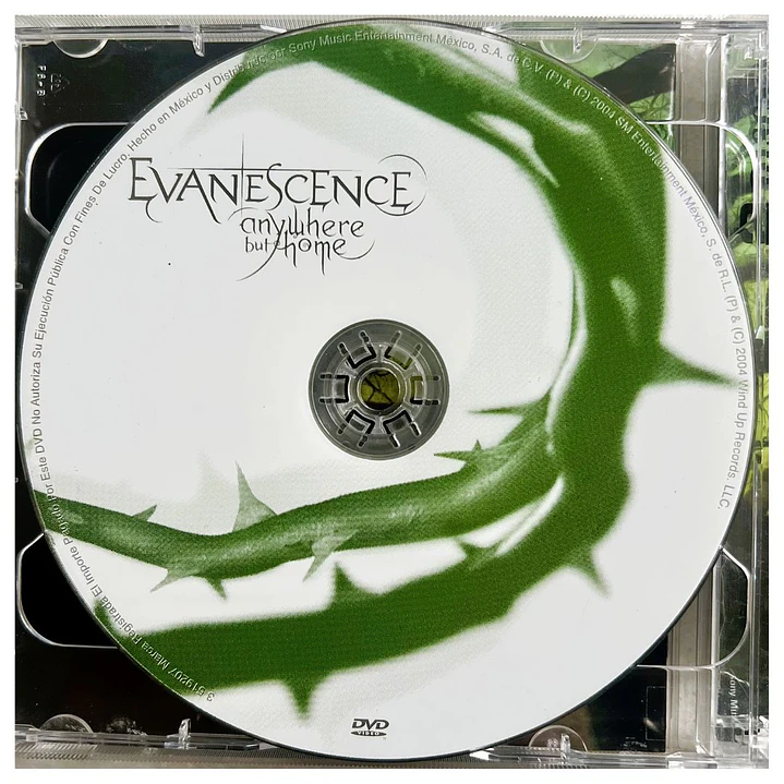 EVANESCENCE - ANYWHERE BUT HOME (CD+DVD) / CD USADO 4