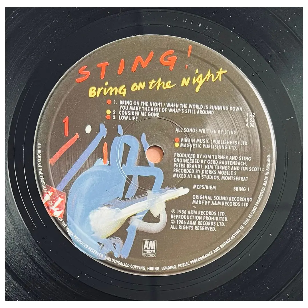 STING - BRING ON THE NIGHT (2LP) / VINILO USADO 7