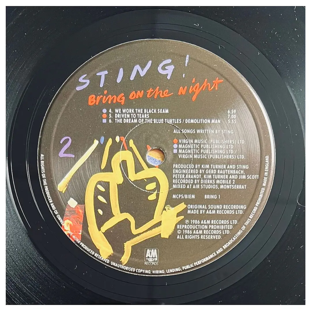 STING - BRING ON THE NIGHT (2LP) / VINILO USADO 8