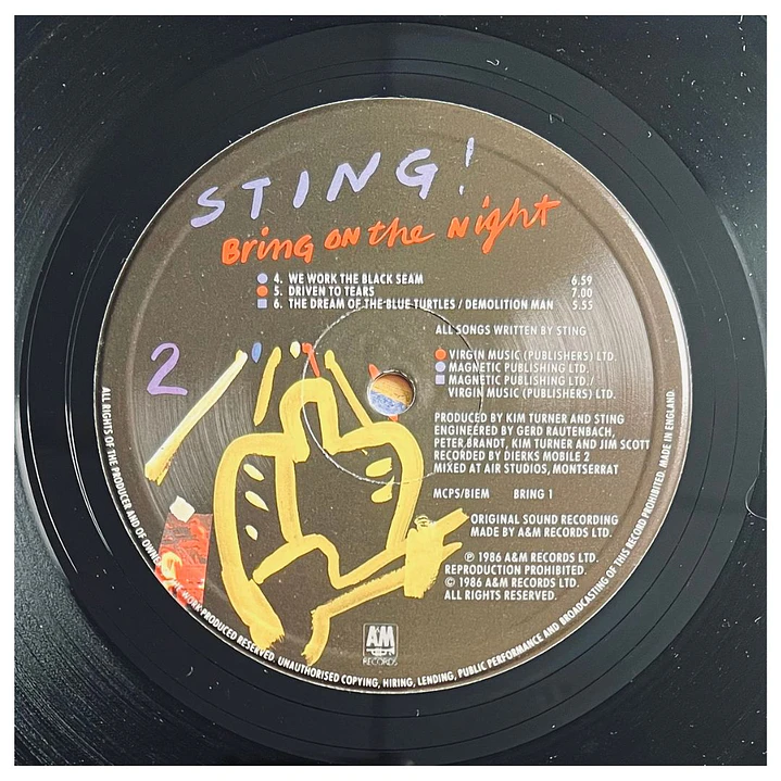 STING - BRING ON THE NIGHT (2LP) / VINILO USADO 8