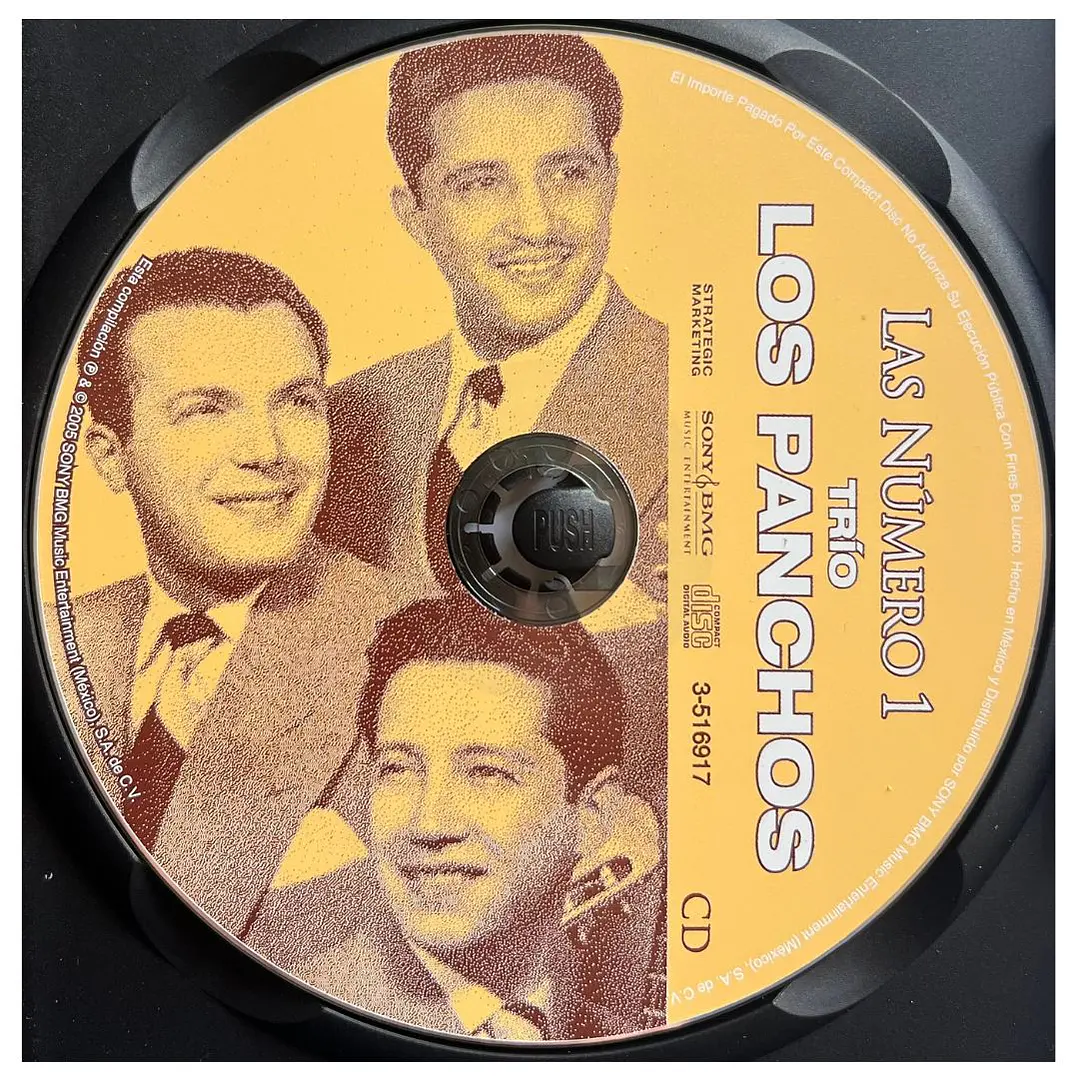 TRIO LOS PANCHOS - LAS NUMERO 1 (DVD+CD) / DVD USADO 6