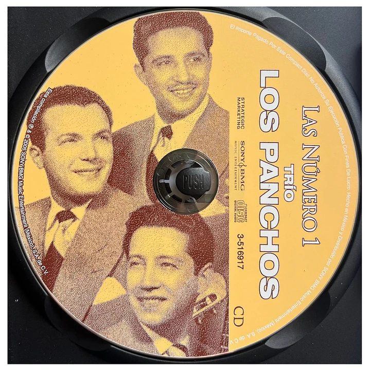 TRIO LOS PANCHOS - LAS NUMERO 1 (DVD+CD) / DVD USADO 6