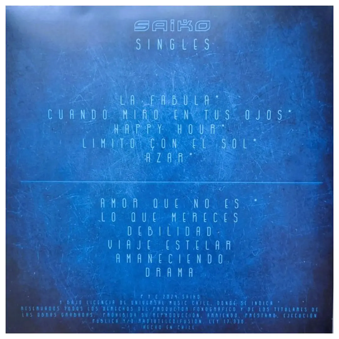SAIKO - SINGLES / VINILO 2