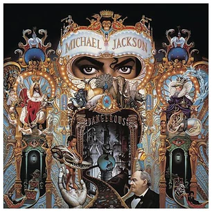 MICHAEL JACKSON - DANGEROUS (RED & BLACK) (2LP) / VINILO