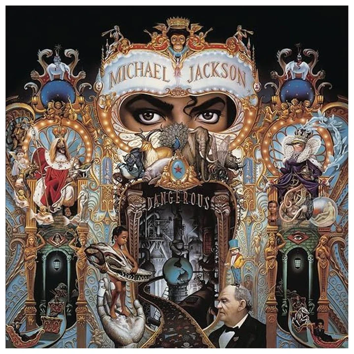 MICHAEL JACKSON - DANGEROUS (RED & BLACK) (2LP) / VINILO 2