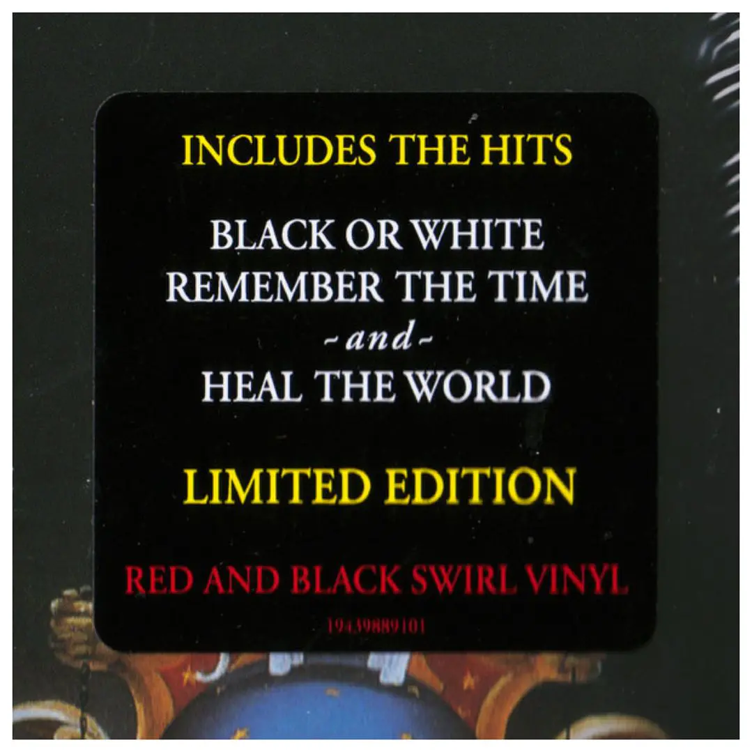 MICHAEL JACKSON - DANGEROUS (RED & BLACK) (2LP) / VINILO 4