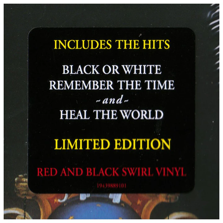 MICHAEL JACKSON - DANGEROUS (RED & BLACK) (2LP) / VINILO 4