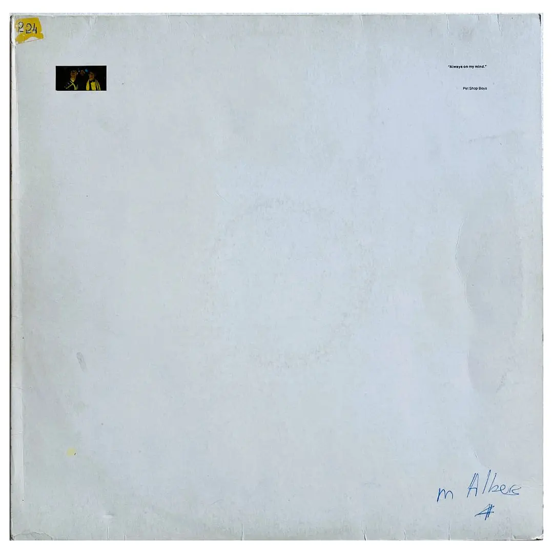 PET SHOP BOYS - ALWAYS ON MY MIND / 12