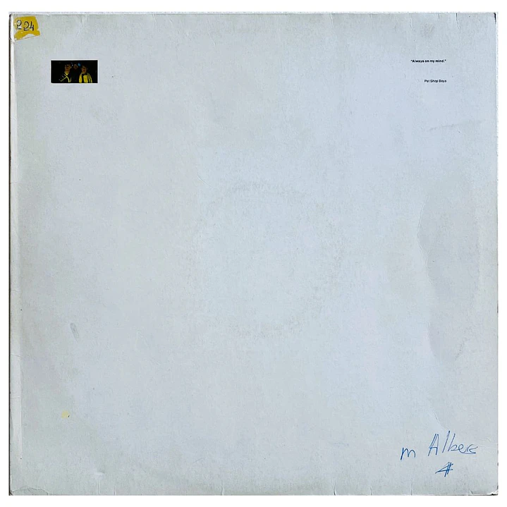 PET SHOP BOYS - ALWAYS ON MY MIND / 12