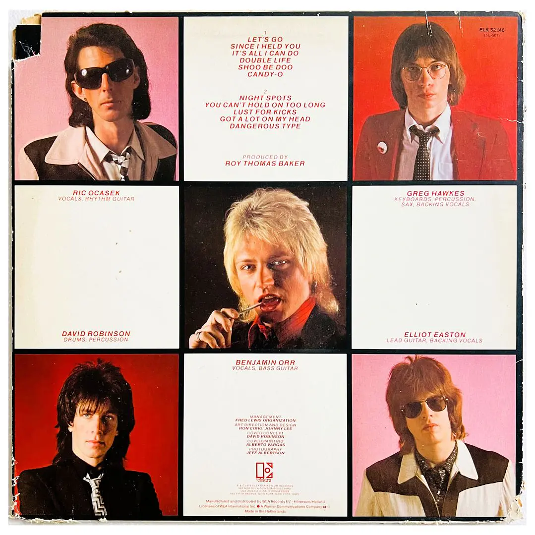 THE CARS - CANDY-O / VINILO USADO 2
