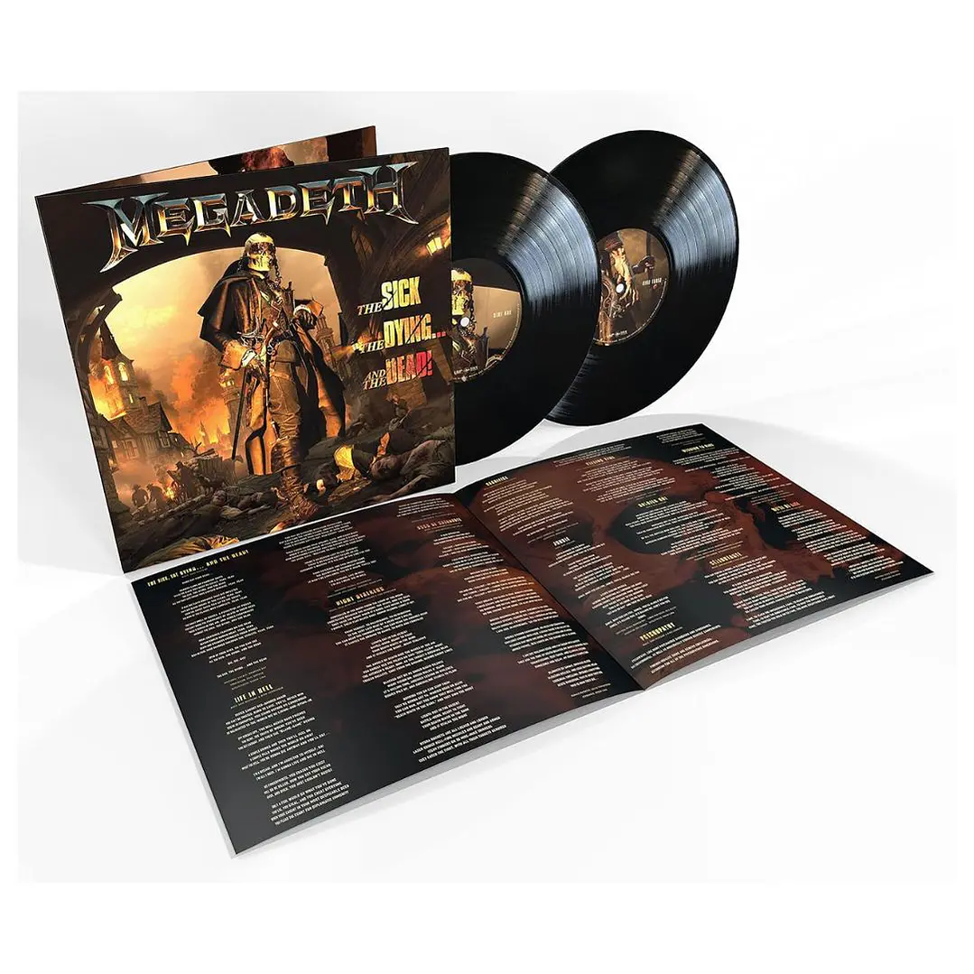 MEGADETH - THE SICK, THE DYING AND THE DEAD (2LP) / VINILO 3