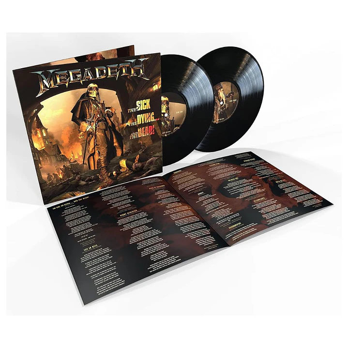 MEGADETH - THE SICK, THE DYING AND THE DEAD (2LP) / VINILO 3