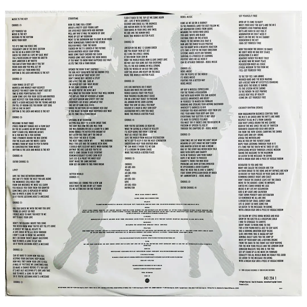 REBEL MC - REBEL MUSIC  / VINILO USADO 4