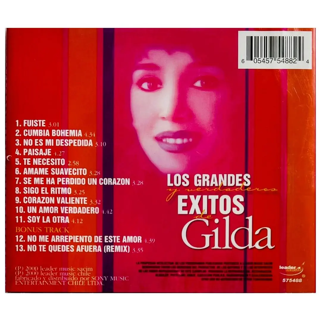 GILDA - LOS GRANDES EXITOS / CD  2