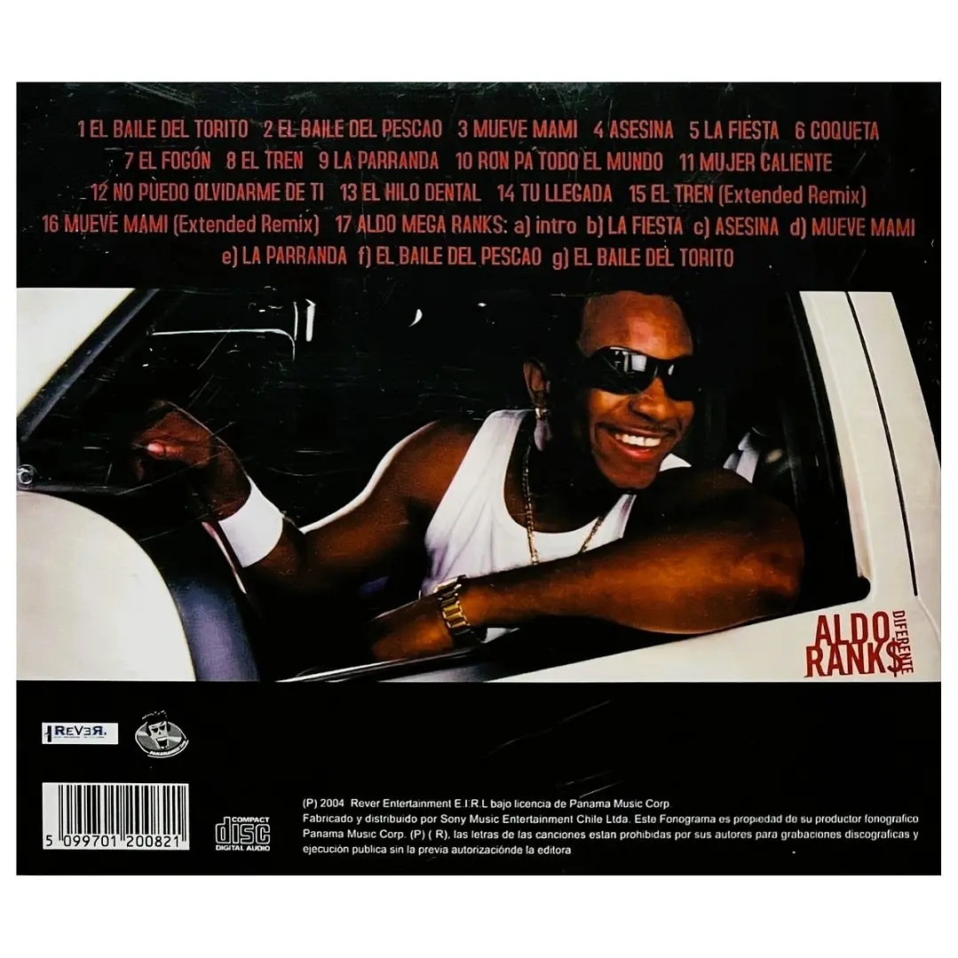 ALDO RANKS - DIFERENTE / CD 3